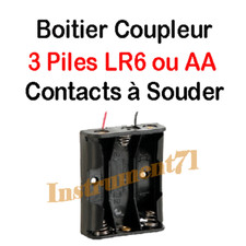 Boitier Coupleur pour 3 PIles