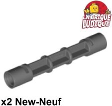 Lego 2x Support 1x1x5 1/3 Spiral Staircase Axle tube escalier gris foncé 40244