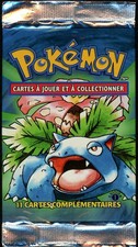 Booster vide Pokémon Florizarre Edition 1   Set de base Français