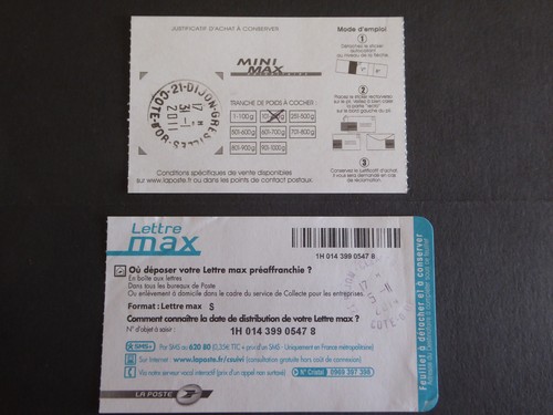 Reçus bureau poste - 2,