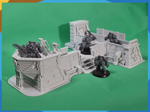 Oldhammer bunker impérial - impérial, wh