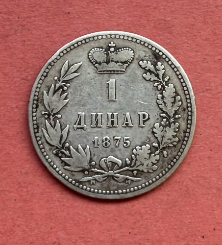 Monnaie dinar 1875 - 1,