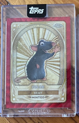 Topps disney mint remy - mint, /5