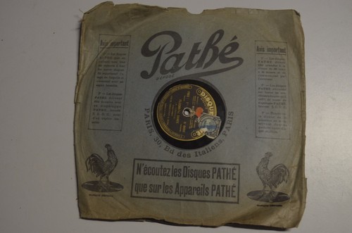 Ancien disque pathe - saphir, 80