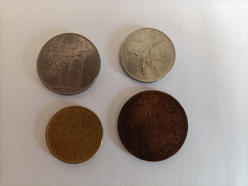 Lot pièces italiennes - 4,