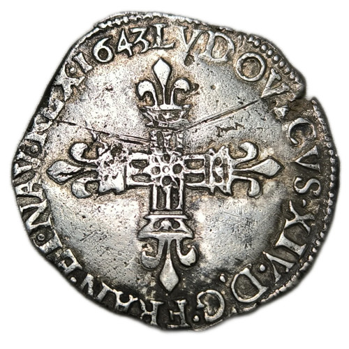 Louis xiv quart écu - louis, la
