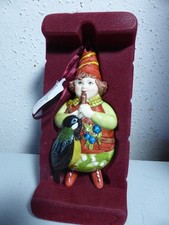 Villeroy Boch V&B Forest Ornements décoration d'arbre lutin avec orignal Ø6 H 12