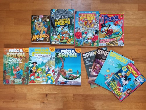 Lot livres picsou - ,
