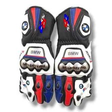 BMW S1000RR Gants de moto cuir Moto Course Moto Hiver été Gants de course CE