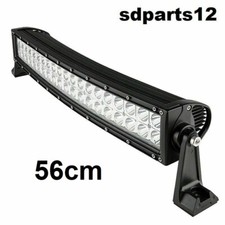 12/24V 56 cm Barre de Travail LED Rampe Courbée 40Led 180W pour ATV 4x4 Camion