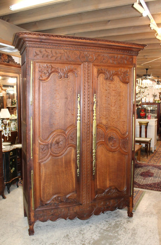 French antique carved normandy - antique,