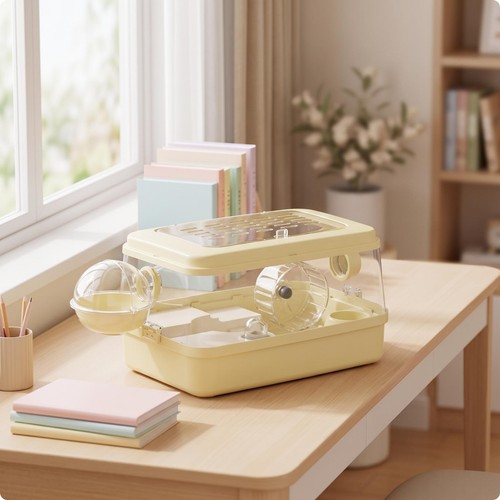 Cage pour hamster avec - , roue