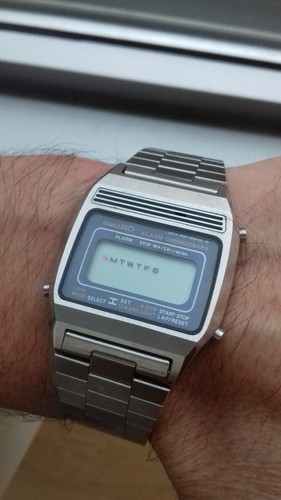 Seiko a639 5000 blue alarm - a639-5000,
