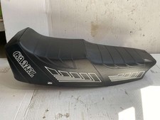 Selle Nouvelle Camel Blanche Moto Cagiva SST ST 125 (NU424)