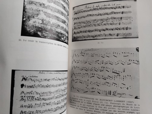 Danses manuscrit menetrier - danses,