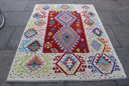 Tapis kilim oriental vintage - kilim,