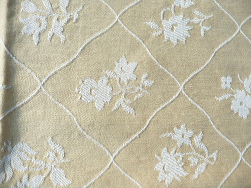Tissu vintage pour cette toile - tissu,