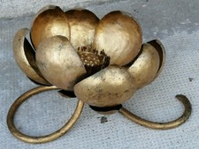 Sculpture décoration fleur MINGUAZZI design laiton 70 flower 