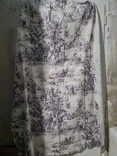 Tissus toile de jouy ancien - coton 