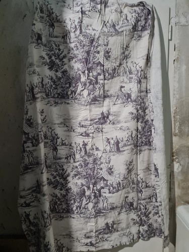 Tissus toile jouy ancien - ancien,
