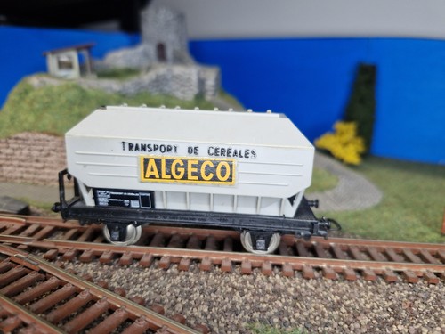 Wagon céréalier algeco jouef - wagon,