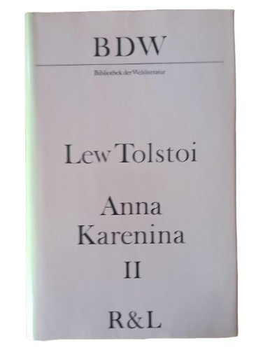 Anna karénine léon - anna, ii