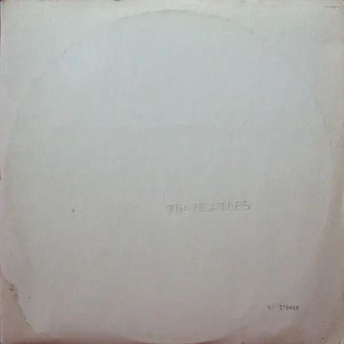 The beatles white album - white,