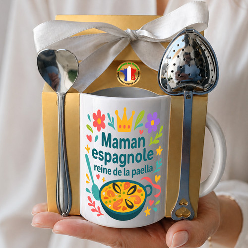 Coffret mug maman - maman, espagnole