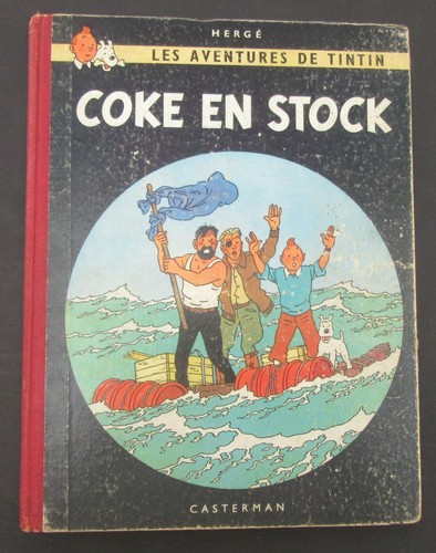 Tintin herge coke stock - herge,