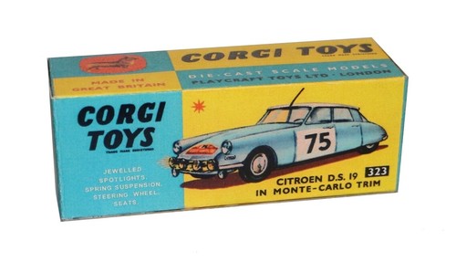 Corgi toys boîte box - , repro