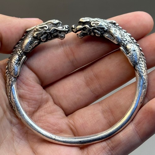 Beau bracelet dragon - ancien, en