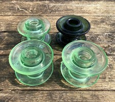 Lot 4x ancien isolateur EDF en