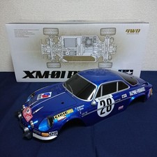 Voiture RC tout-terrain Tamiya 1/10 RC XM-01 PRO avec carrosserie Alpine...