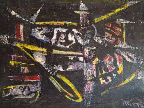 Tableau peinture acrylique - peinture,