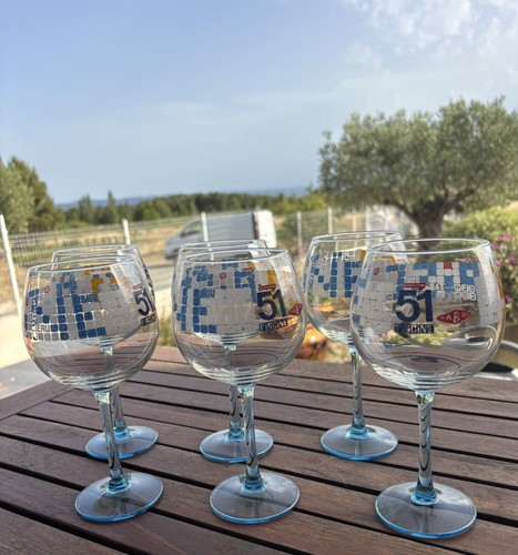 Lot verres pastis 51 - lot,
