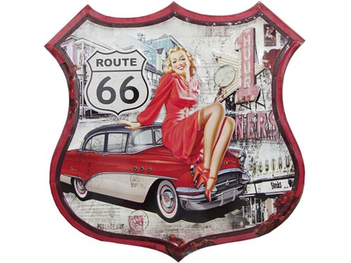 Plaque decorative pin - decorative,