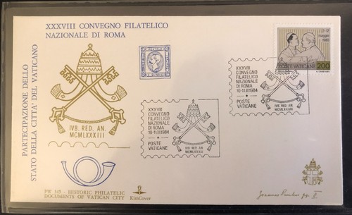 Fdc vatican pope john - pope,