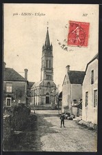 CPA Lison, L´Église 