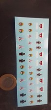 decals decalcomanie divers motif  blason pompier ville de paris 1/43