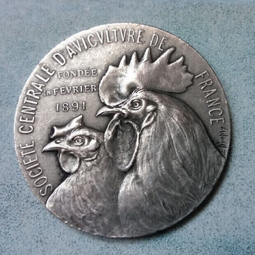 Médaille voliere basse cour - médaille,