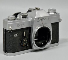 CANON FTB QL NU, LUBRIFIÉ TESTÉ - FONCTIONNE CORRECTEMENT   lire description