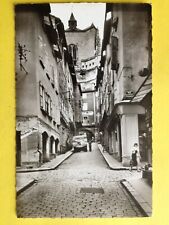 cpsm VILLEFRANCHE de ROUERGUE Aveyron Rue de la REPUBLIQUE Prisunic Rue ALIBERT