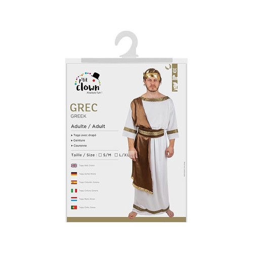 Déguisement costume grec - -,