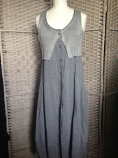 Crea Concept robe mi-longue lin viscose T36