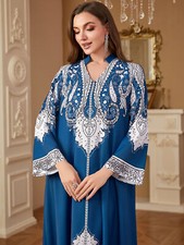 Robe Longue Dubai Femme Caftan