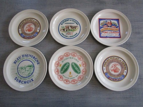 Assiettes fromage en - 6, à