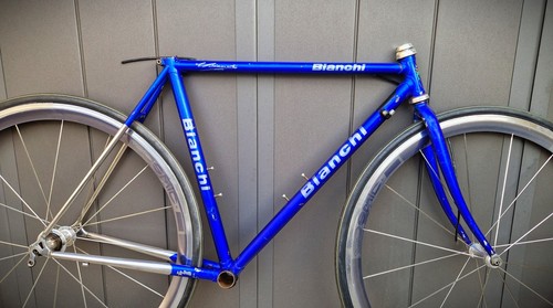 Frameset bianchi columbus blue - frameset,