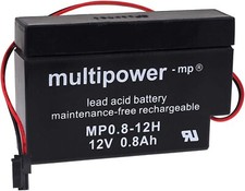 Batterie plomb-acide Powery (multipower) pour volets roulants solaire