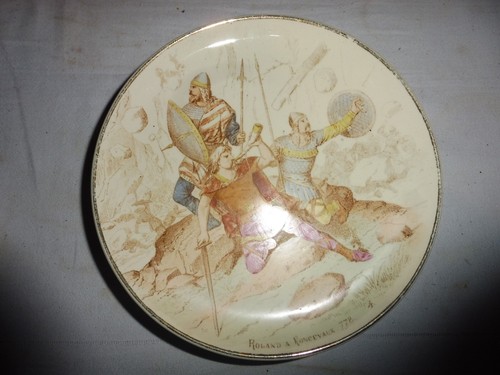 Assiette creil 19e - -, nos
