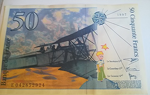 Billet francs saint exupery - billet, 50